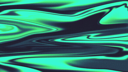 Dark Emerald Green Swirls Abstract Liquid Marbled Texture Background