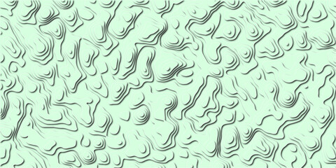 Organic wave design layered in a terrain-like fashion

