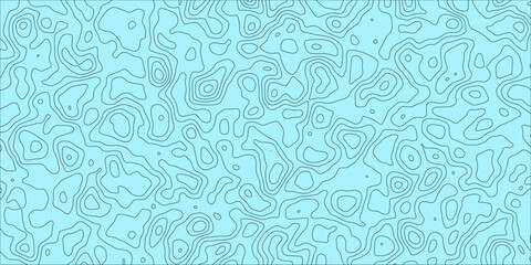 Mapping pattern with undulating elevation waves

