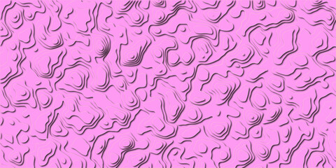 Elevation-inspired surface pattern with tranquil flow

