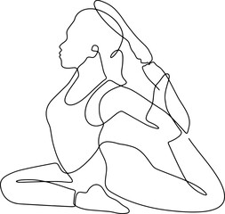 line art exercise