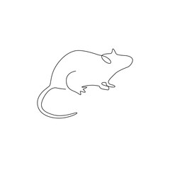 line art mouse