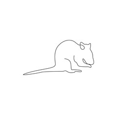 line art mouse