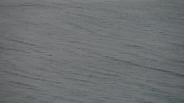 A gentle water ripple in the Durres beach in Albania.