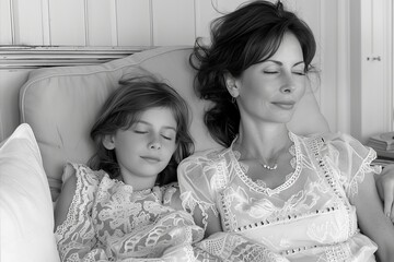 A mother embracing her child  a heartwarming display of unconditional maternal love