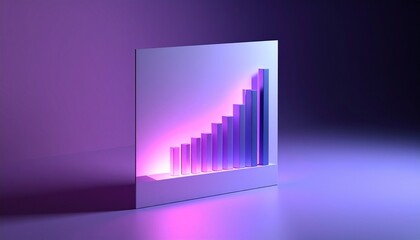 A visualization chart inserted into a paper-like card