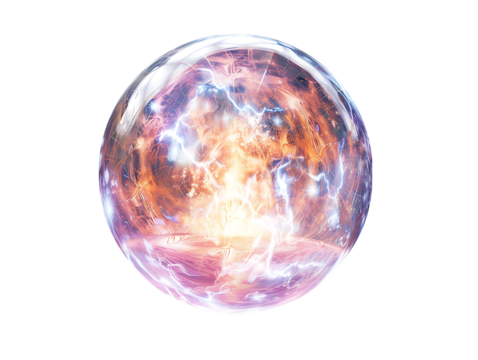 Orb of Power isolated on png