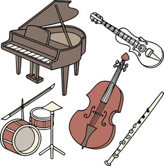 Adobe Illustrator Artwork  music-instrument