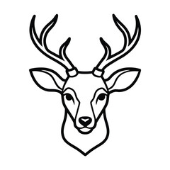 deer head isolated