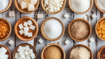 Understanding sugar types, health impacts, and natural alternatives for a balanced diet