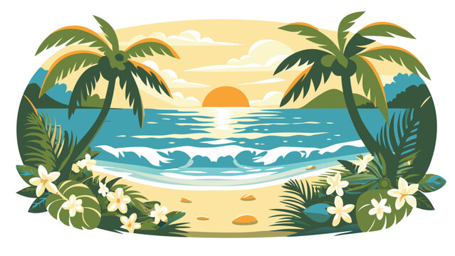 Escape to paradise: a tropical beach getaway that will melt your stress away today