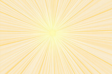 Radiating pastel yellow burst