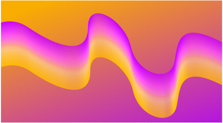 Abstract Blend Wavy Curved Background Colors Design Vector Illustration