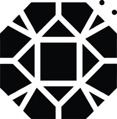 Abstract geometric icon