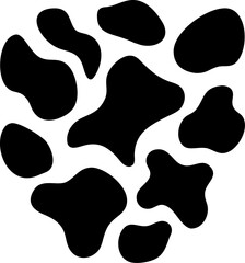 Zebra Stripes and Leopard Print Animal Skin Pattern Design Illustration