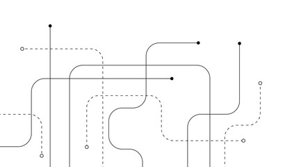 Abstract background with technology circuit board texture. Modern electronic motherboard texture. Creative idea for internet technology. Tech concept for header, web banner, website, presentation.