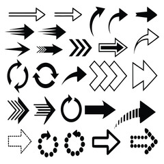 Assorted Arrows Collection &ndash; Modern Vector Symbols for UI & Graphic Design