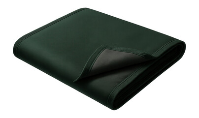 A heavy-duty pet blanket with a tear-resistant surface for use in a veterinary clinic.