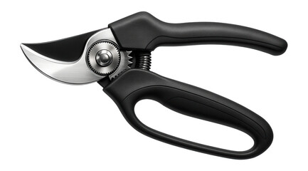 Ratchet pruning shears with a gear mechanism, suitable for trimming thick stems in a home orchard.
