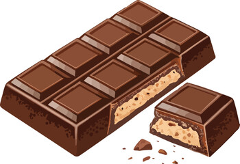 dark chocolate bar