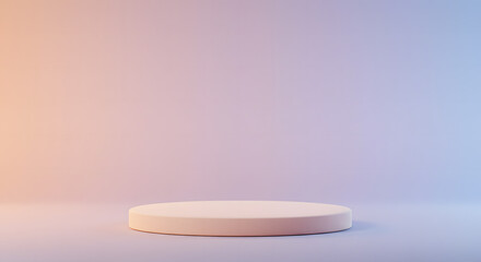 pink pastel colorful background for products