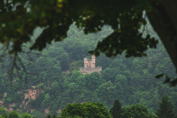 Fototapeta premium ruins of the old castle