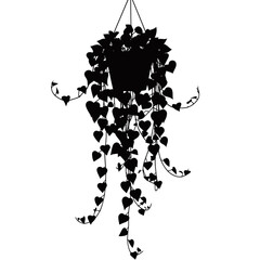 Obraz premium Tropical Leaves and Botanical Bouquets Silhouettes Vector Collection