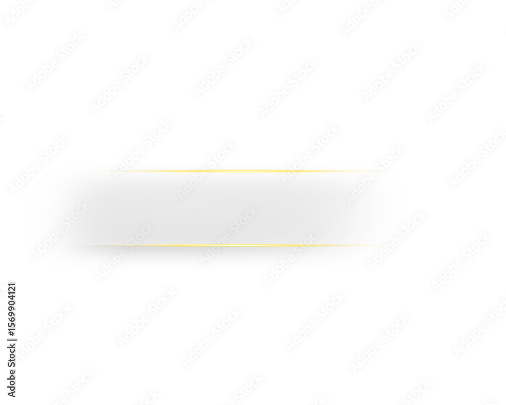 Poster Transparent white gradient bar. Abstract geometric shapes rectangle gradient shape on transparent modern style for background, banner, name card, button, sign, sticky note, header, footer, text box