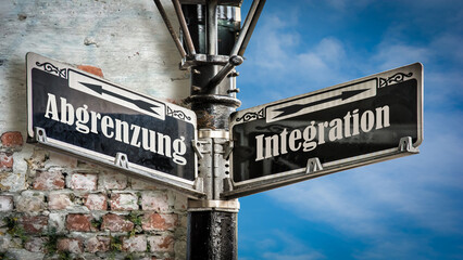 Signposts the direct way to integration versus demarcation