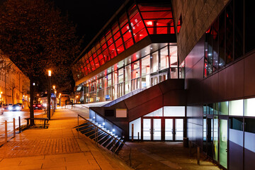 Technical University in the city center of Darmstadt, Germany