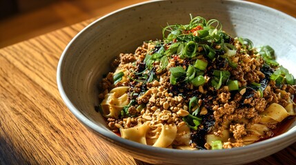 Authentic Spicy Dan Dan Noodles Recipe with Savory Ground Pork