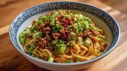 Authentic Spicy Dan Dan Noodles Recipe with Savory Ground Pork