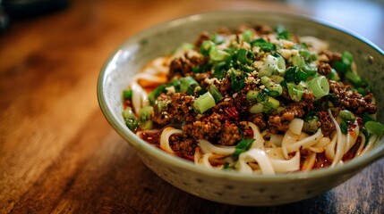 Authentic Spicy Dan Dan Noodles Recipe with Savory Ground Pork