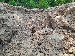 texture of the ground