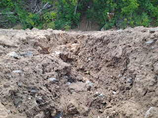 texture of the ground