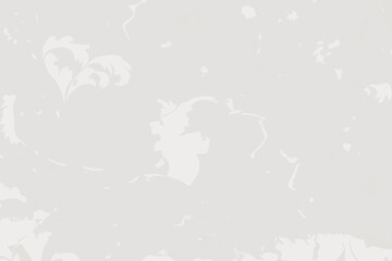 Subtle Floral and Grunge Texture in Light Gray Tones for Backgrounds