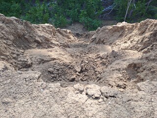 texture of the ground