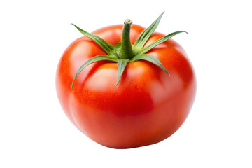 tomato isolated on white background;png,ai generated.