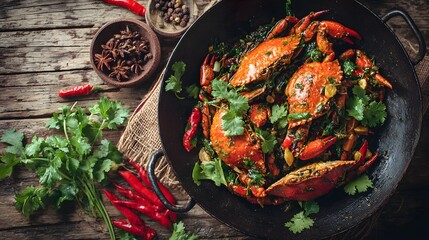 Authentic Spicy Garlic Crab Recipe for Seafood Lovers