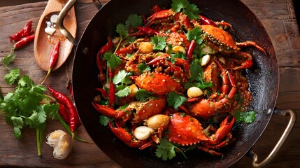 Authentic Spicy Garlic Crab Recipe for Seafood Lovers