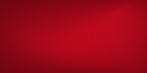 Red Halftone Dot Gradient Abstract Background