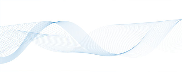 Abstract wave design with a series of flowing, overlapping sinusoidal curves in a gradient.Futuristic technology and sound wave lines. Digital frequency track equalizer with Stylized line art.