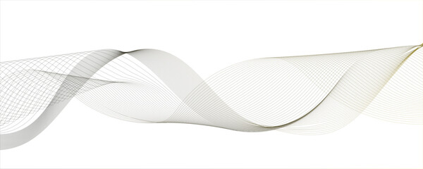 Abstract wave design with a series of flowing, overlapping sinusoidal curves in a gradient.Futuristic technology and sound wave lines. Digital frequency track equalizer with Stylized line art.