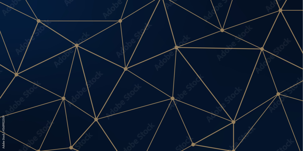 Wall mural the background features a modern, abstract style with a blue and white color scheme. low poly gradie