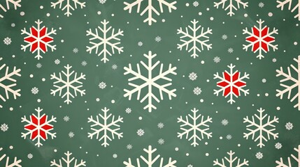 Unified abstract background blending Christmas joy with new year celebration tones