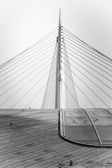 Obraz premium Architectural susupension building