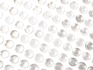 monochrome black, white and grey coloured clay polkadot circle extra saturation background...