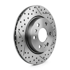 Performance Brake Rotor: Drilled & Slotted Automotive Disc