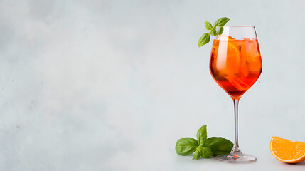 Watercolor Aperol spritz illustration. Alcohol long drink clipart. Glass of cocktail. Club shake beverage hand drawn illustration. Stock print. 94919376 1