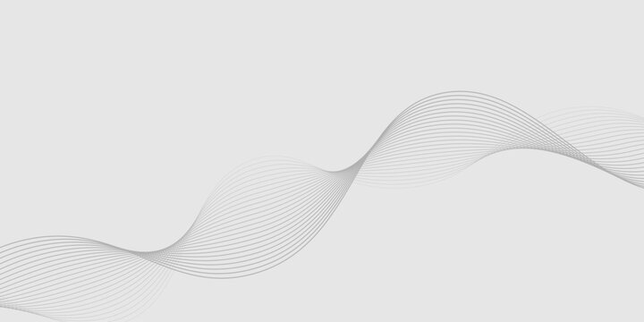 Abstract vector background with black wavy lines. modern illustrator EPS10